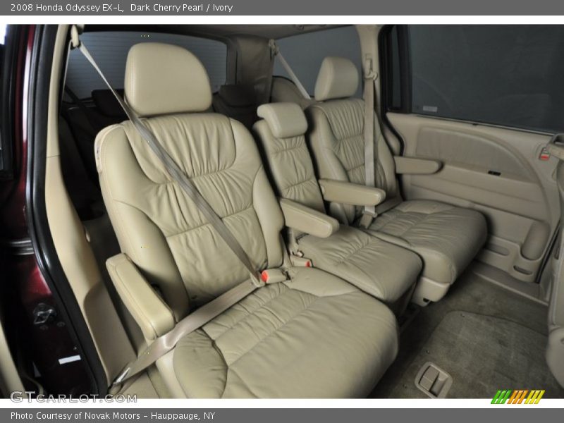 Dark Cherry Pearl / Ivory 2008 Honda Odyssey EX-L