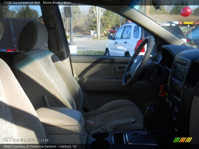 Ebony Black / Beige 2008 Kia Sorento LX 4x4