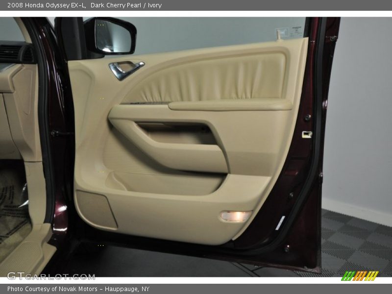 Dark Cherry Pearl / Ivory 2008 Honda Odyssey EX-L