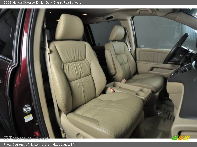 Dark Cherry Pearl / Ivory 2008 Honda Odyssey EX-L