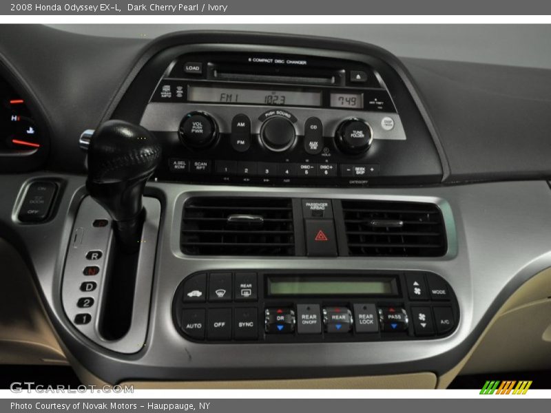 Dark Cherry Pearl / Ivory 2008 Honda Odyssey EX-L