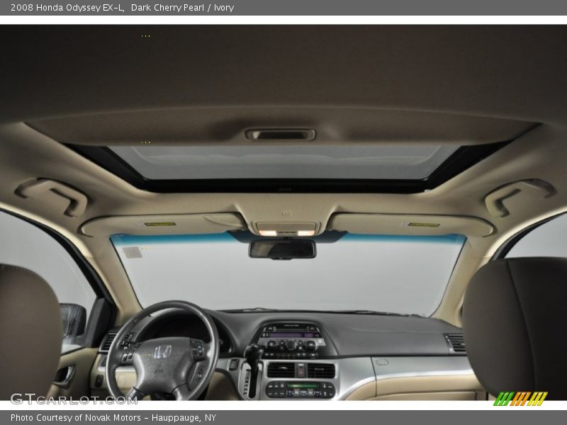 Dark Cherry Pearl / Ivory 2008 Honda Odyssey EX-L