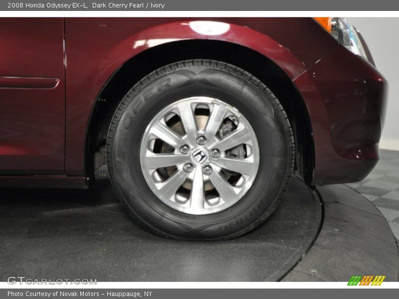Dark Cherry Pearl / Ivory 2008 Honda Odyssey EX-L