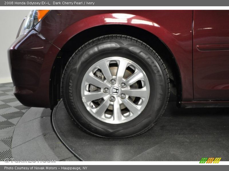 Dark Cherry Pearl / Ivory 2008 Honda Odyssey EX-L