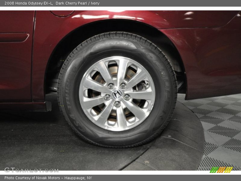 Dark Cherry Pearl / Ivory 2008 Honda Odyssey EX-L