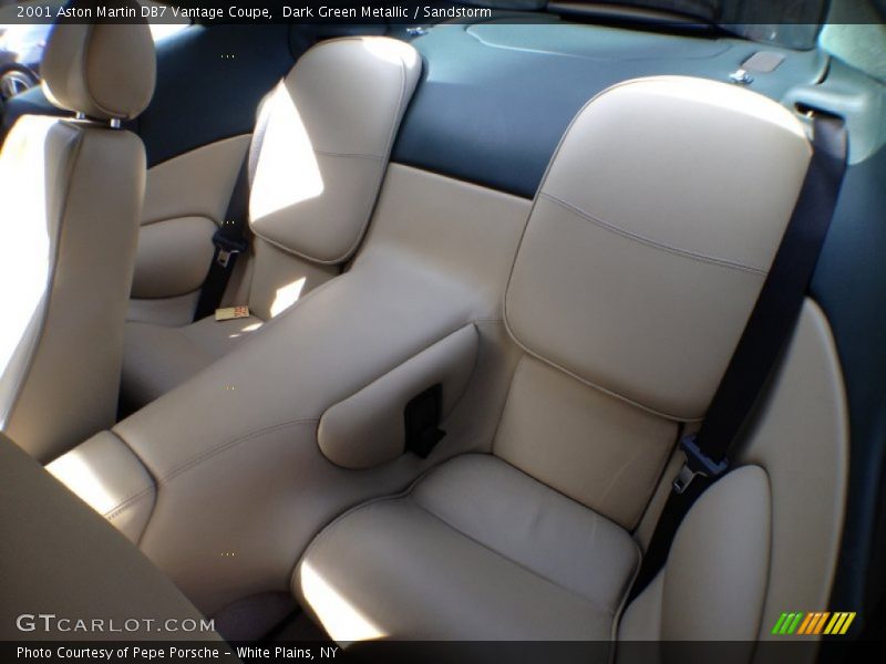 Rear Seat of 2001 DB7 Vantage Coupe