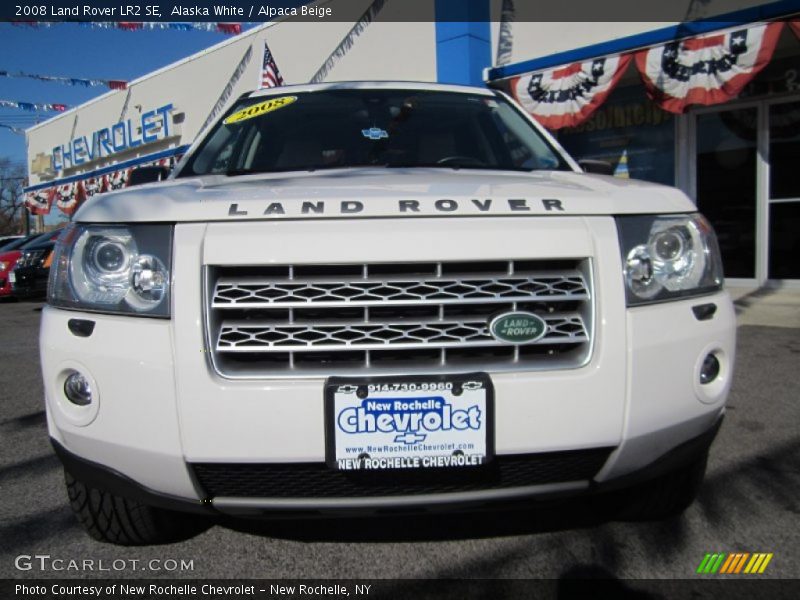 Alaska White / Alpaca Beige 2008 Land Rover LR2 SE