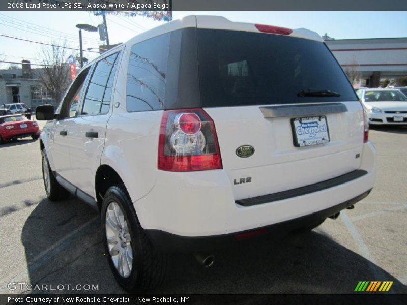 Alaska White / Alpaca Beige 2008 Land Rover LR2 SE