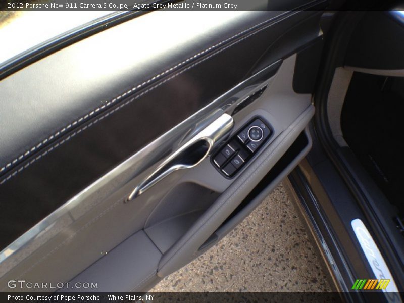 Agate Grey Metallic / Platinum Grey 2012 Porsche New 911 Carrera S Coupe