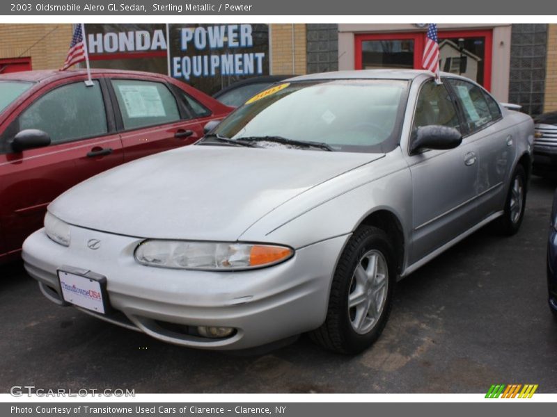 Sterling Metallic / Pewter 2003 Oldsmobile Alero GL Sedan