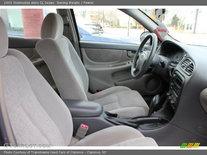 Sterling Metallic / Pewter 2003 Oldsmobile Alero GL Sedan