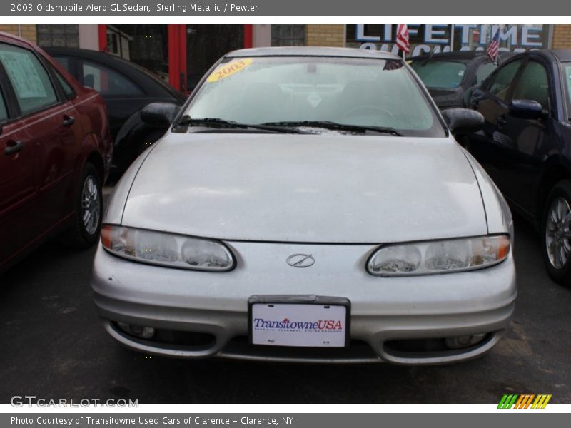 Sterling Metallic / Pewter 2003 Oldsmobile Alero GL Sedan