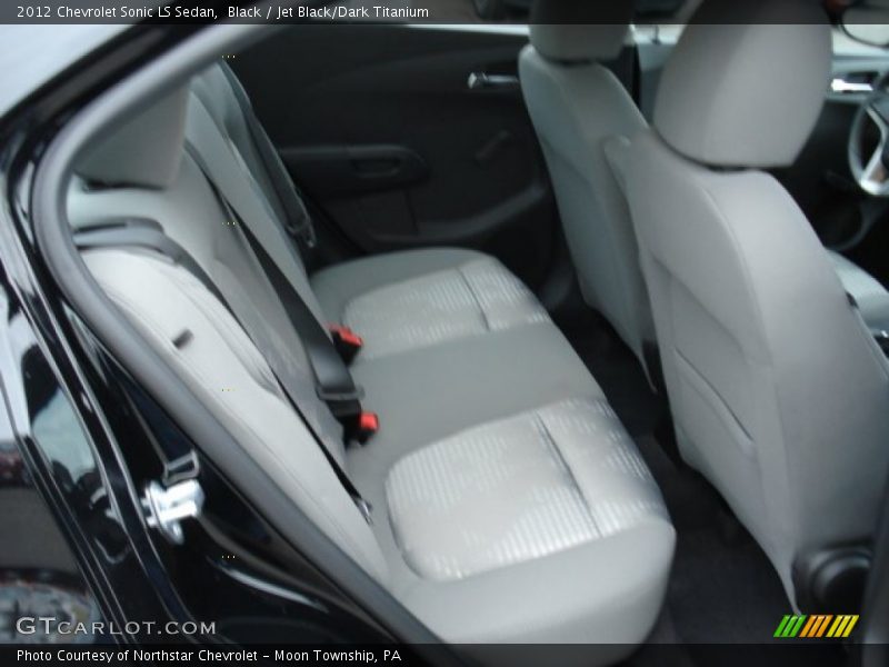 Black / Jet Black/Dark Titanium 2012 Chevrolet Sonic LS Sedan