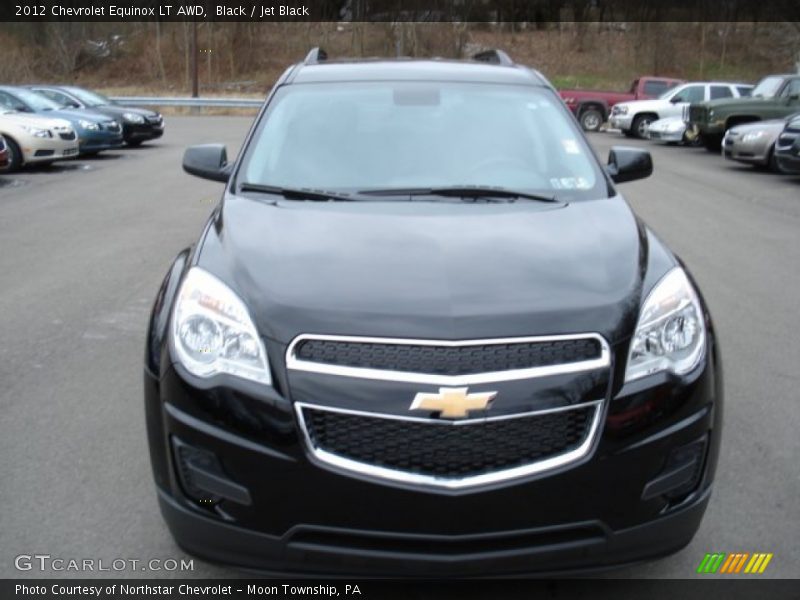 Black / Jet Black 2012 Chevrolet Equinox LT AWD