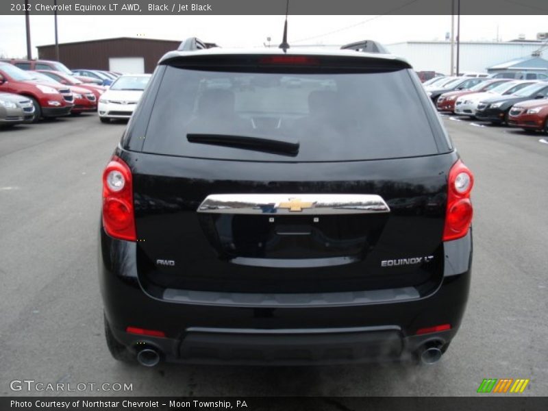 Black / Jet Black 2012 Chevrolet Equinox LT AWD