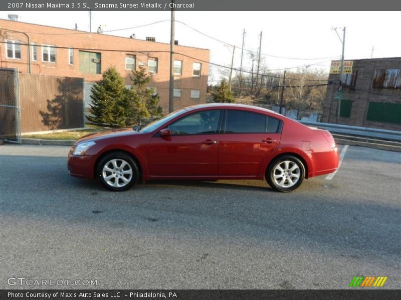 Sonoma Sunset Metallic / Charcoal 2007 Nissan Maxima 3.5 SL