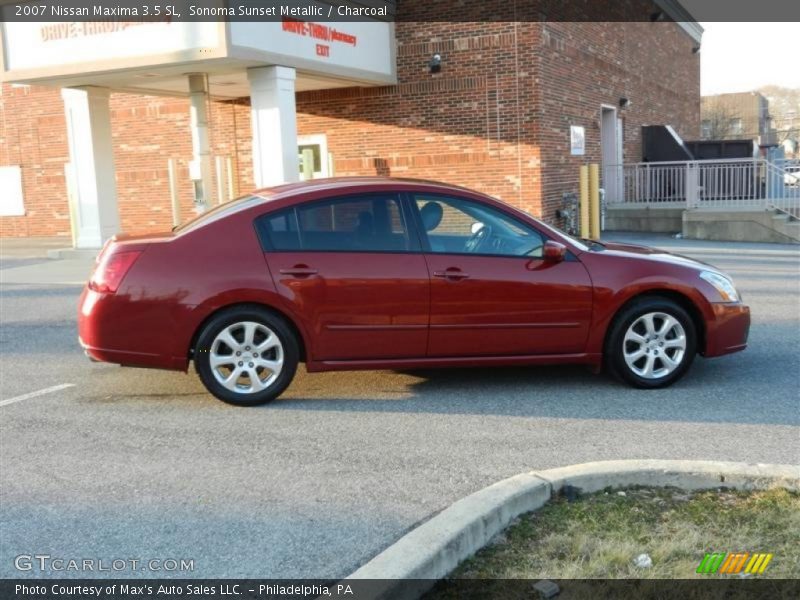 Sonoma Sunset Metallic / Charcoal 2007 Nissan Maxima 3.5 SL