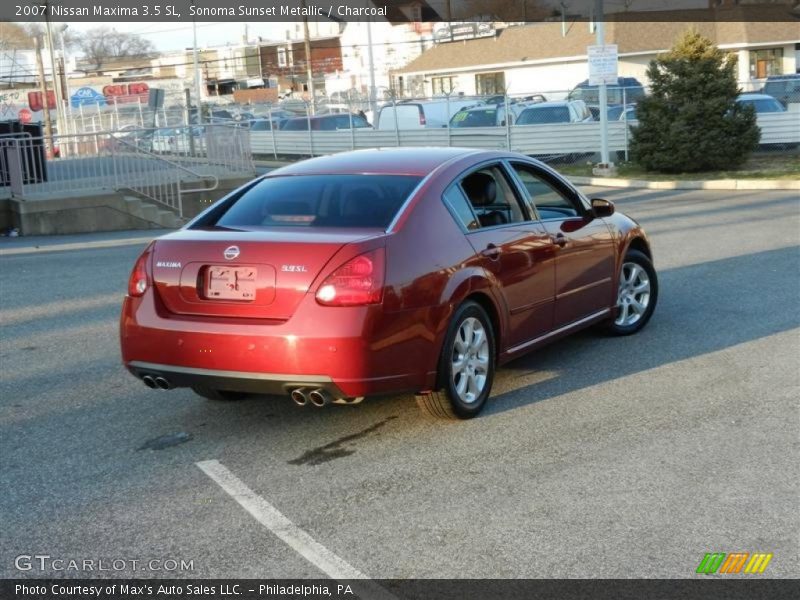 Sonoma Sunset Metallic / Charcoal 2007 Nissan Maxima 3.5 SL