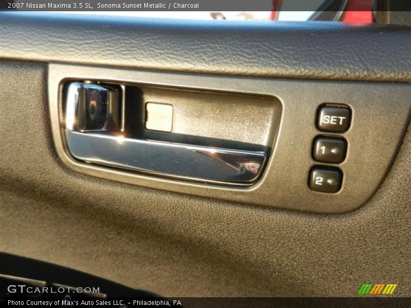 Sonoma Sunset Metallic / Charcoal 2007 Nissan Maxima 3.5 SL