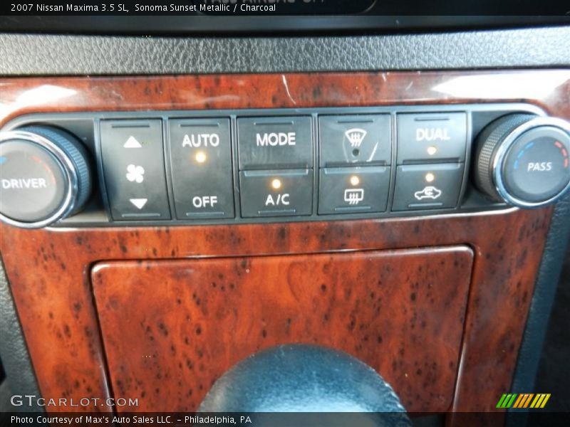 Sonoma Sunset Metallic / Charcoal 2007 Nissan Maxima 3.5 SL