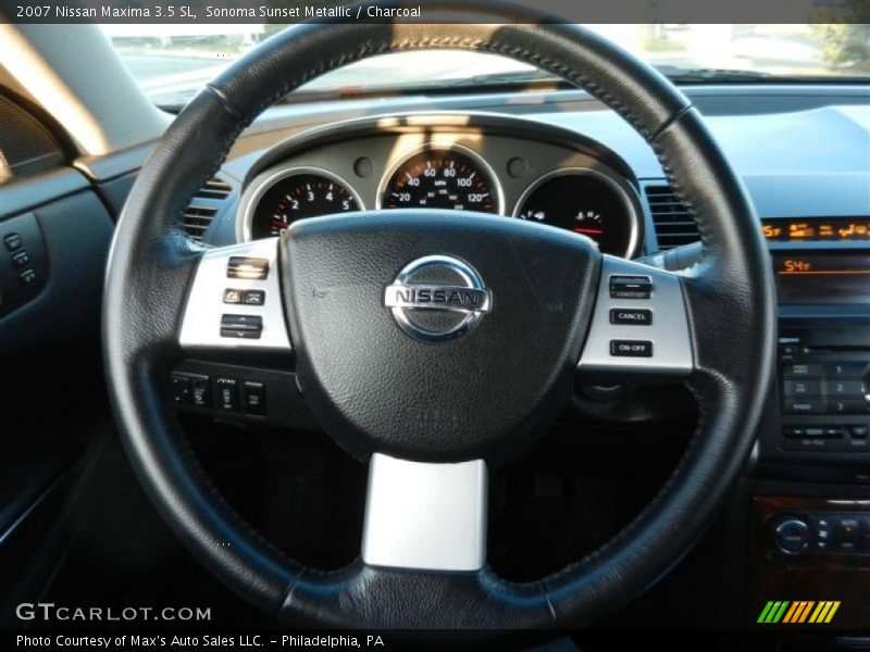 Sonoma Sunset Metallic / Charcoal 2007 Nissan Maxima 3.5 SL