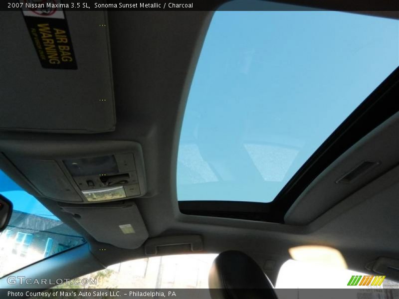 Sonoma Sunset Metallic / Charcoal 2007 Nissan Maxima 3.5 SL