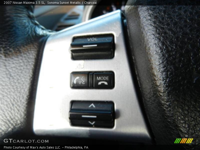 Sonoma Sunset Metallic / Charcoal 2007 Nissan Maxima 3.5 SL