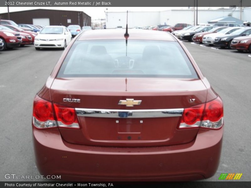 Autumn Red Metallic / Jet Black 2012 Chevrolet Cruze LT