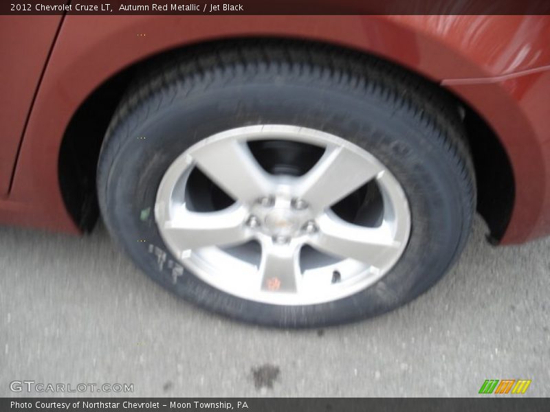 Autumn Red Metallic / Jet Black 2012 Chevrolet Cruze LT