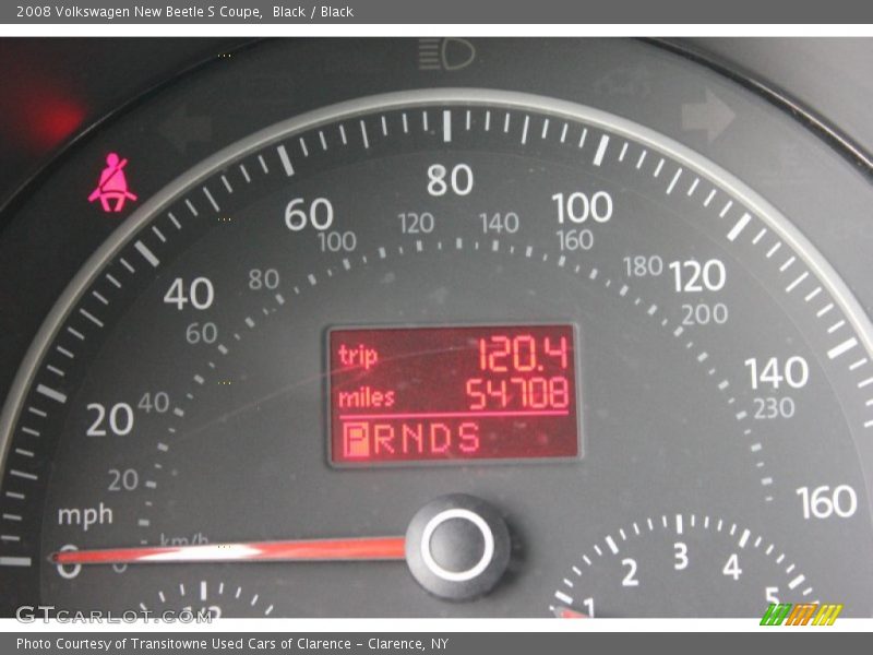 Black / Black 2008 Volkswagen New Beetle S Coupe