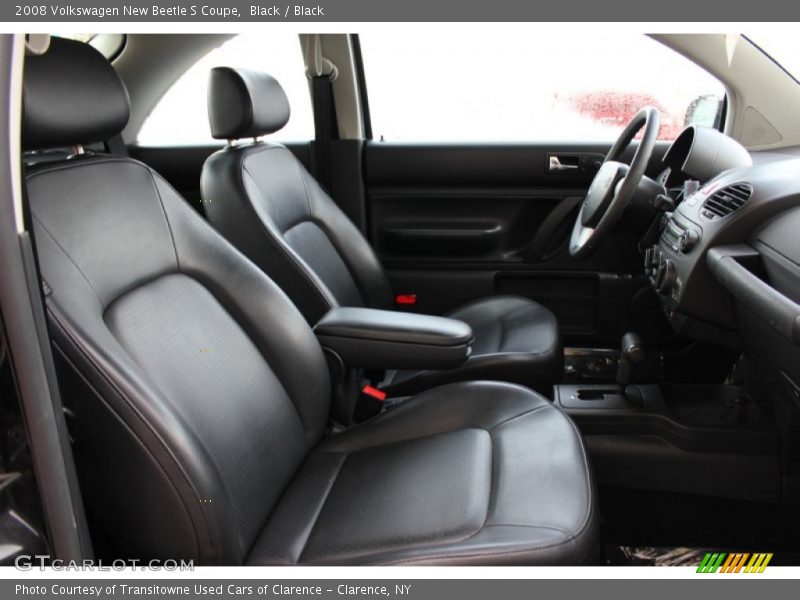 Black / Black 2008 Volkswagen New Beetle S Coupe