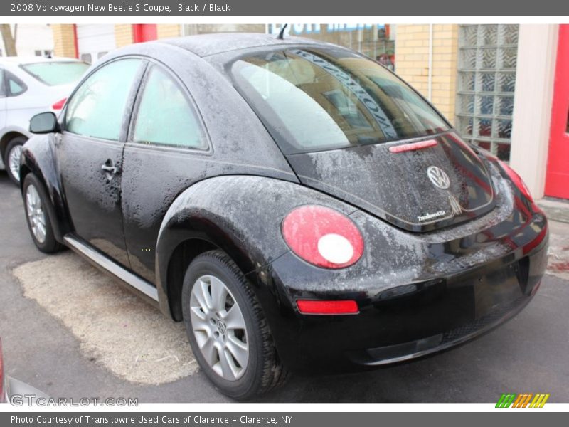 Black / Black 2008 Volkswagen New Beetle S Coupe