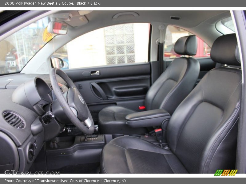 Black / Black 2008 Volkswagen New Beetle S Coupe