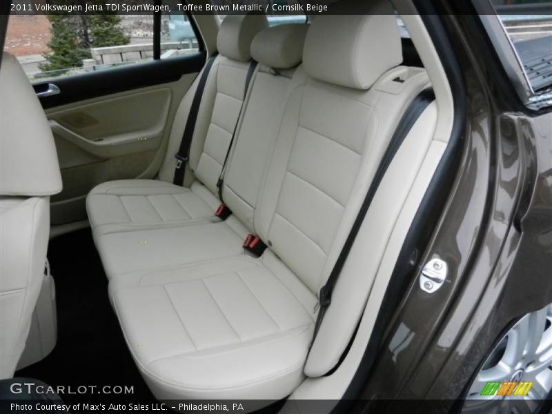 Toffee Brown Metallic / Cornsilk Beige 2011 Volkswagen Jetta TDI SportWagen