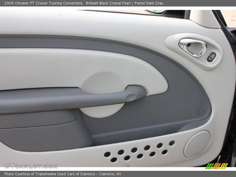 Brilliant Black Crystal Pearl / Pastel Slate Gray 2006 Chrysler PT Cruiser Touring Convertible