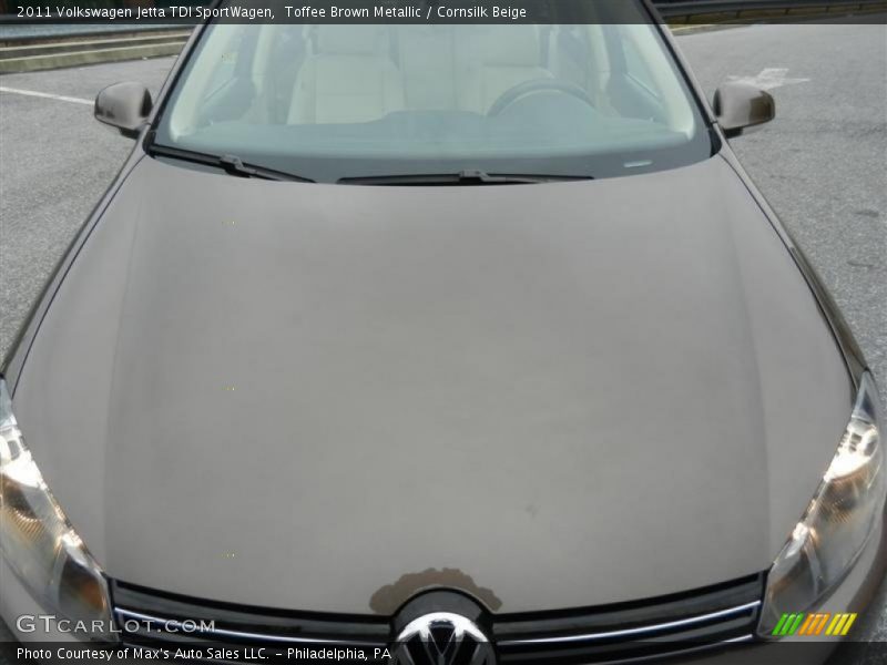 Toffee Brown Metallic / Cornsilk Beige 2011 Volkswagen Jetta TDI SportWagen