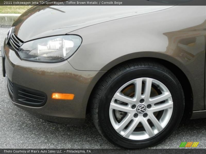 Toffee Brown Metallic / Cornsilk Beige 2011 Volkswagen Jetta TDI SportWagen