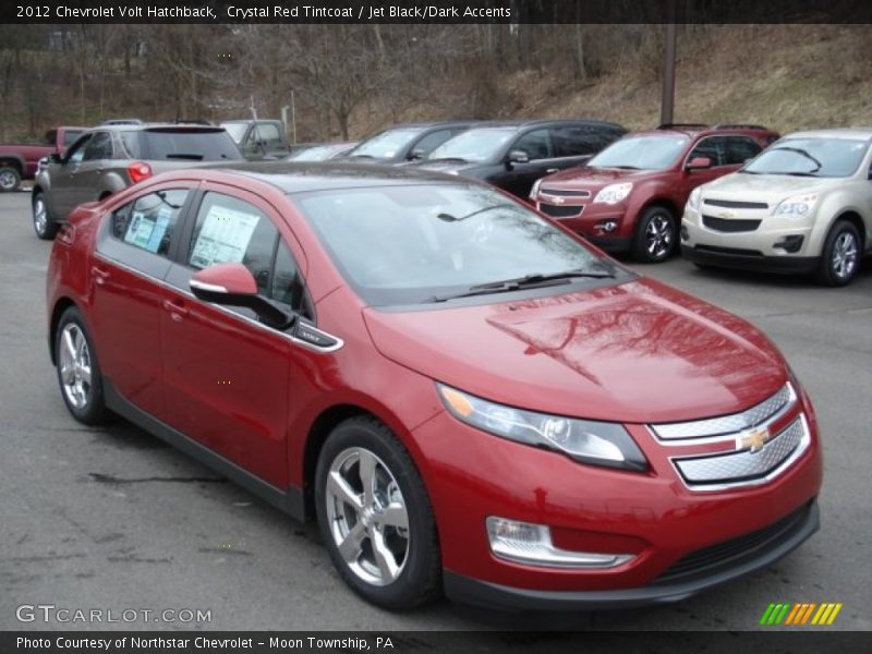 Crystal Red Tintcoat / Jet Black/Dark Accents 2012 Chevrolet Volt Hatchback
