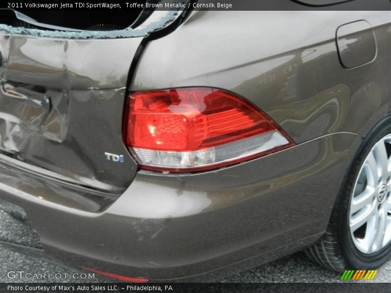 Toffee Brown Metallic / Cornsilk Beige 2011 Volkswagen Jetta TDI SportWagen