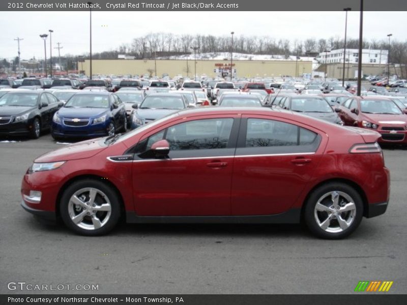 Crystal Red Tintcoat / Jet Black/Dark Accents 2012 Chevrolet Volt Hatchback