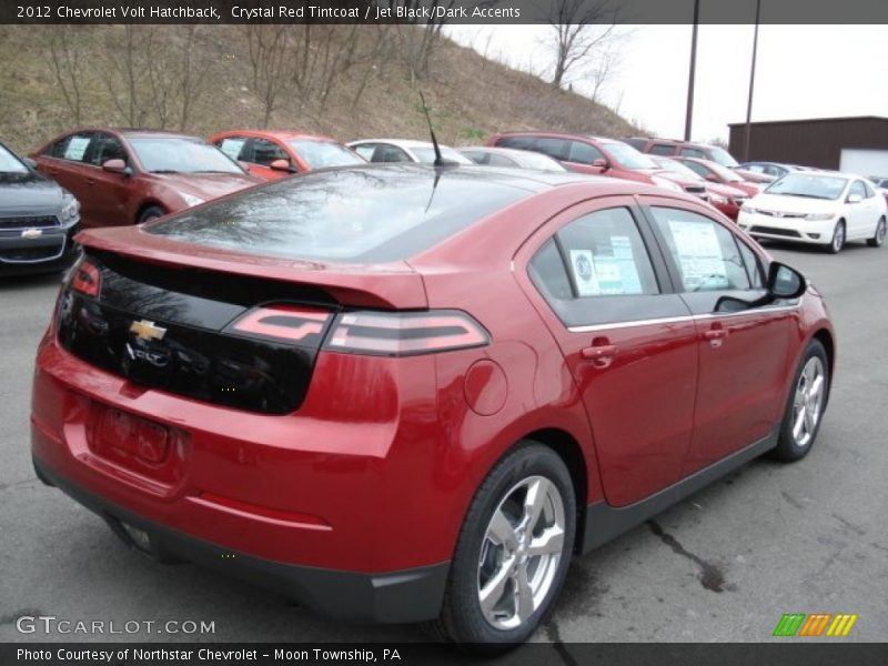 Crystal Red Tintcoat / Jet Black/Dark Accents 2012 Chevrolet Volt Hatchback