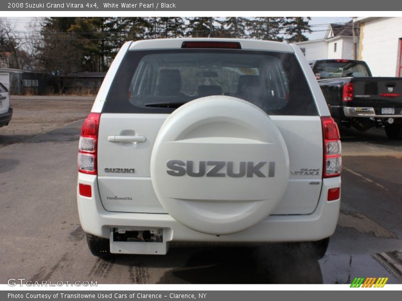 White Water Pearl / Black 2008 Suzuki Grand Vitara 4x4