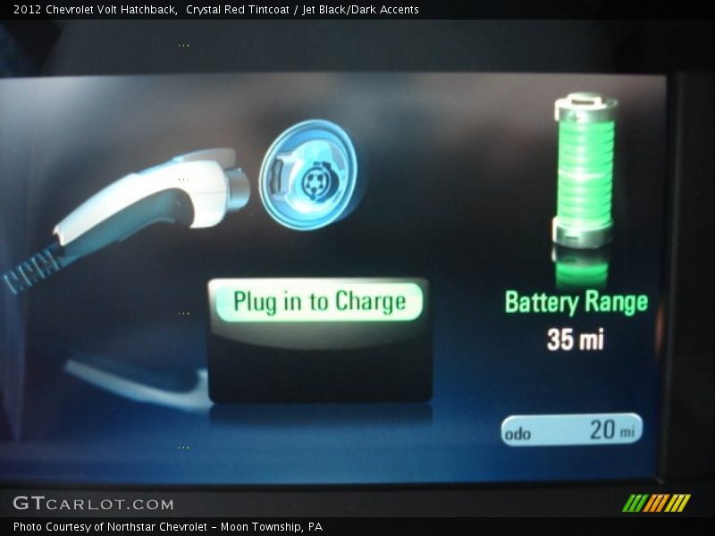 Crystal Red Tintcoat / Jet Black/Dark Accents 2012 Chevrolet Volt Hatchback