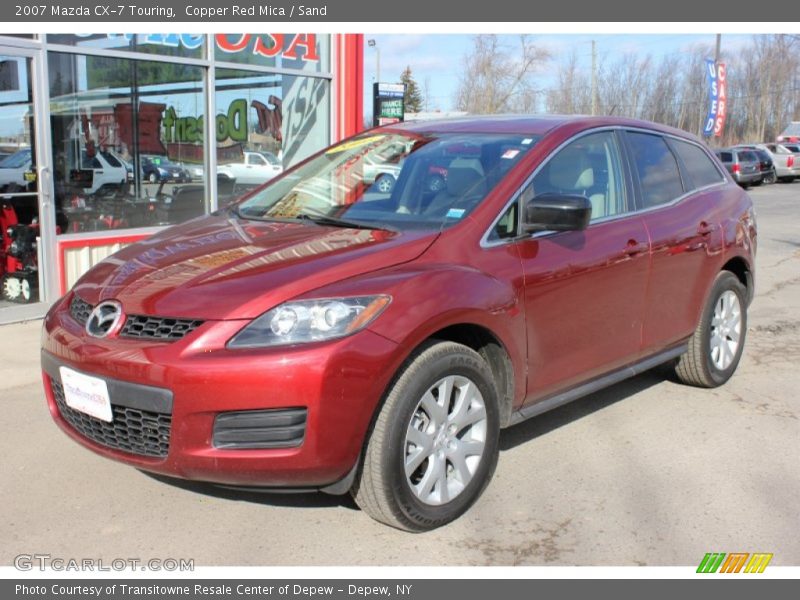 Copper Red Mica / Sand 2007 Mazda CX-7 Touring