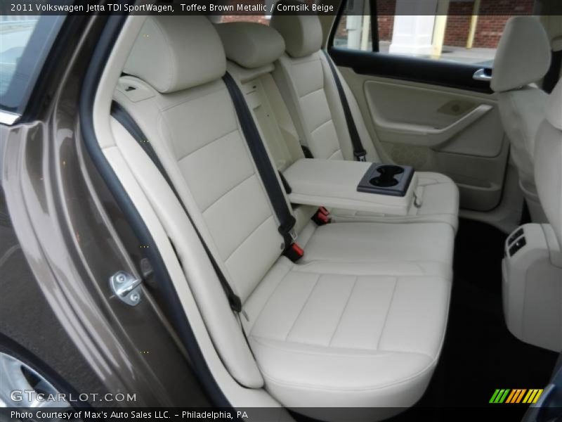 Toffee Brown Metallic / Cornsilk Beige 2011 Volkswagen Jetta TDI SportWagen