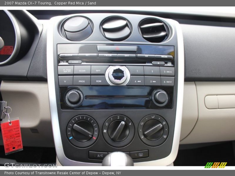 Copper Red Mica / Sand 2007 Mazda CX-7 Touring