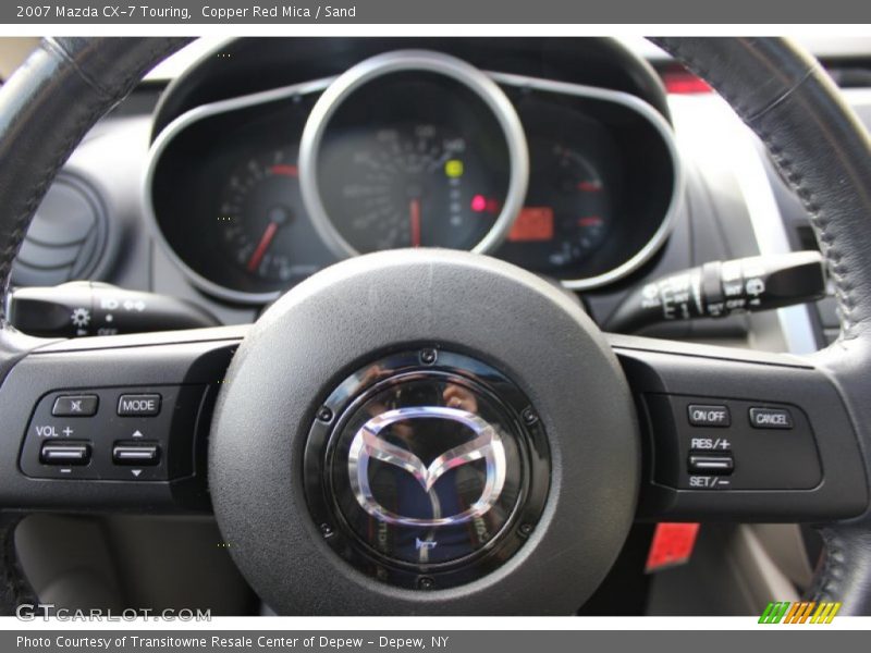 Copper Red Mica / Sand 2007 Mazda CX-7 Touring