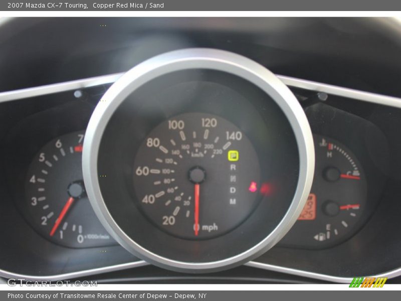 Copper Red Mica / Sand 2007 Mazda CX-7 Touring