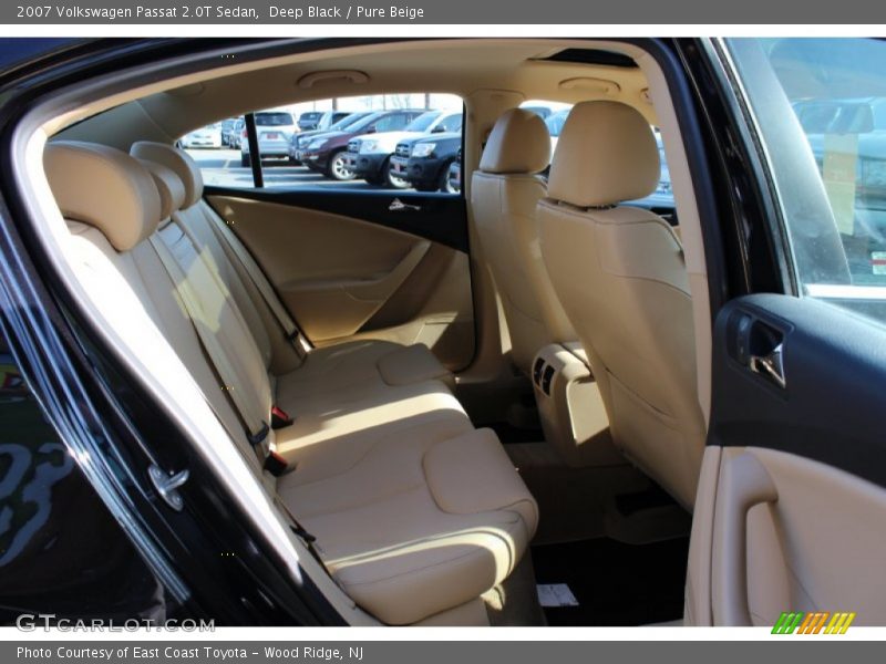 Deep Black / Pure Beige 2007 Volkswagen Passat 2.0T Sedan