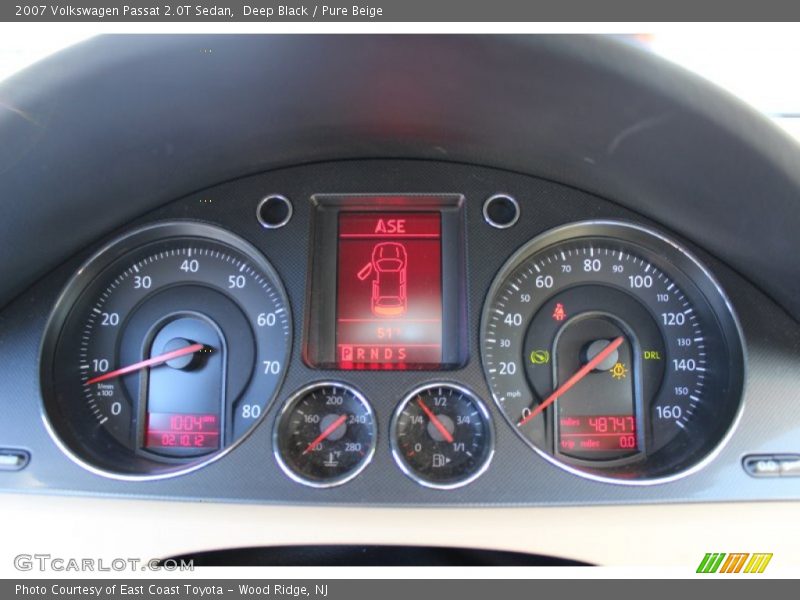  2007 Passat 2.0T Sedan 2.0T Sedan Gauges